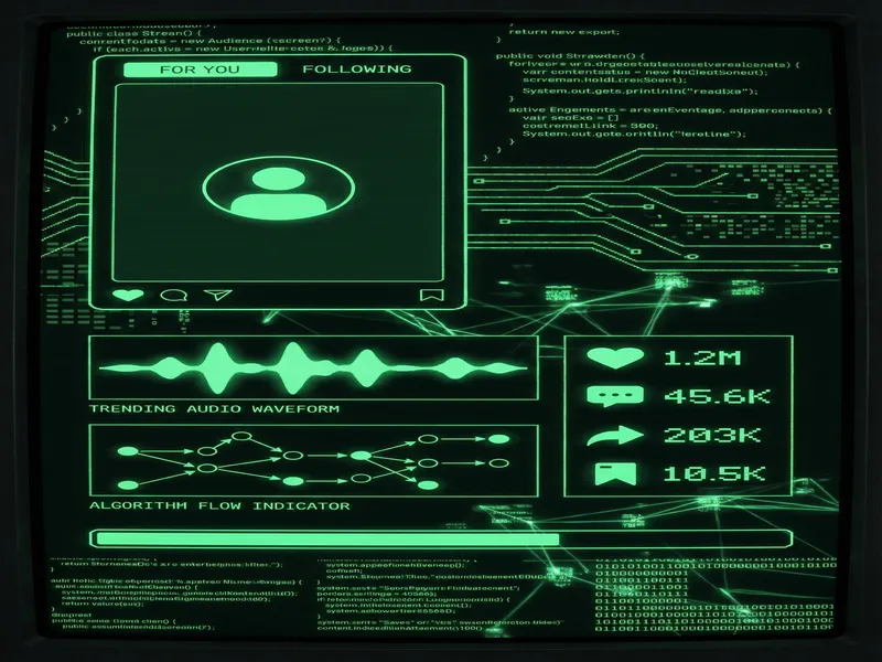 抖音平台 密桃视频 算法分析终端界面